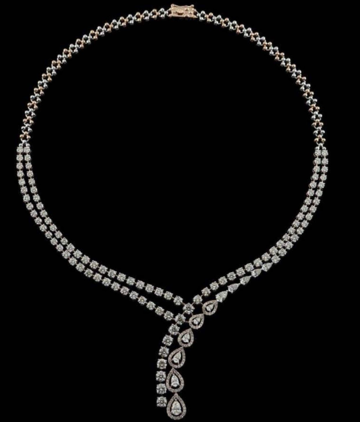 Cupira Cupira Princess Diamond Necklace with lab-grown diamonds