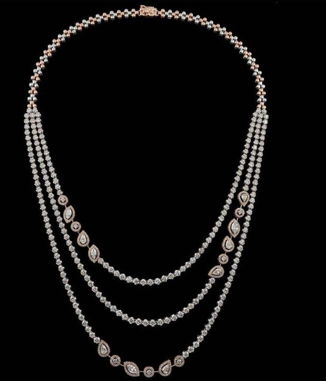 Cupira Cupira Marquise Diamond Necklace with lab-grown diamonds
