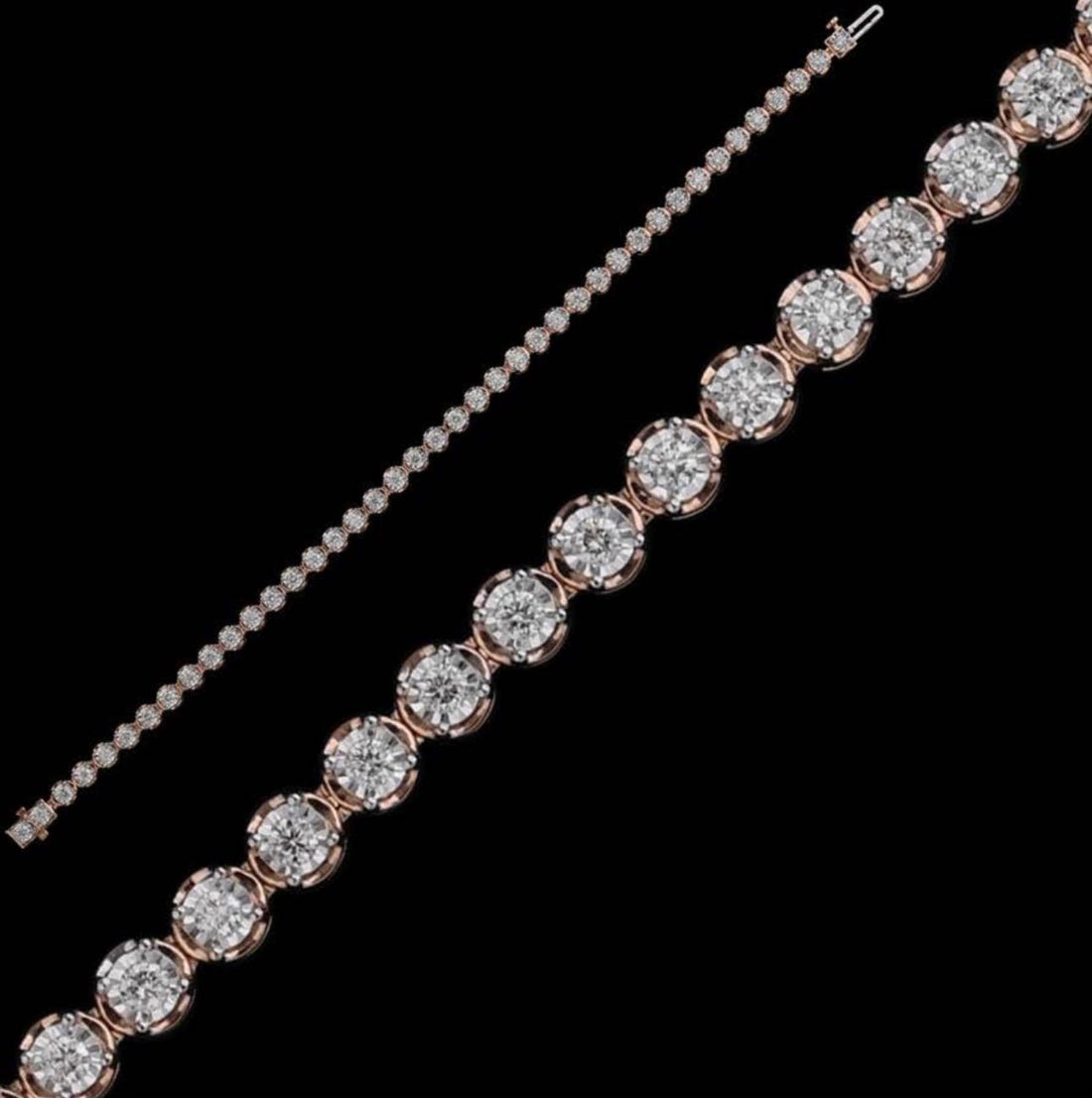 Cupira Cupira Cluster Diamond Bracelet with lab-grown diamonds