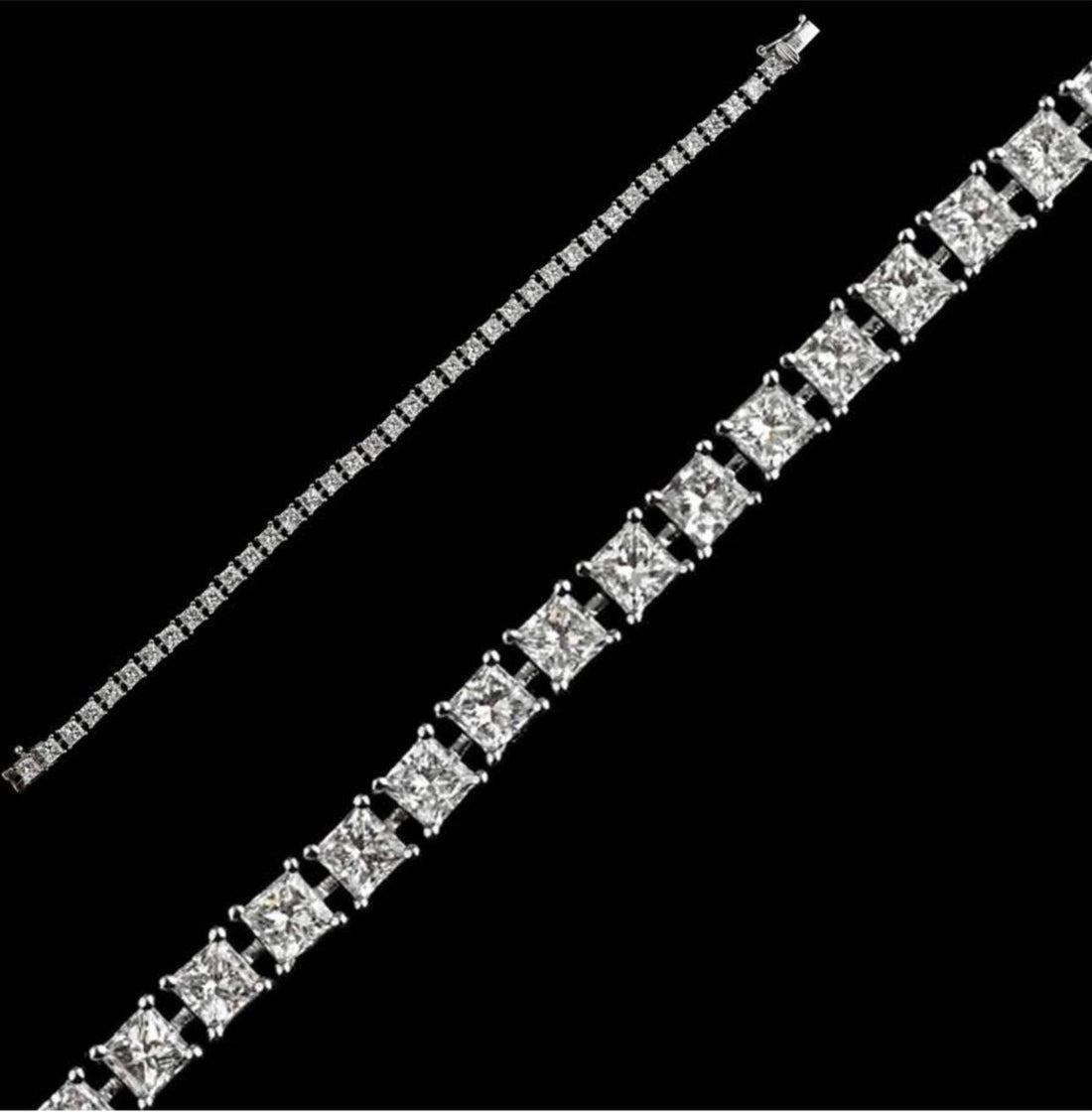 Cupira Cupira Criss-Cross Diamond Bracelet with lab-grown diamonds
