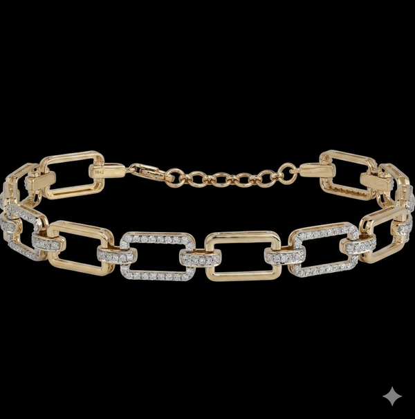 Cupira Cupira Feather Diamond Bracelet with lab-grown diamonds