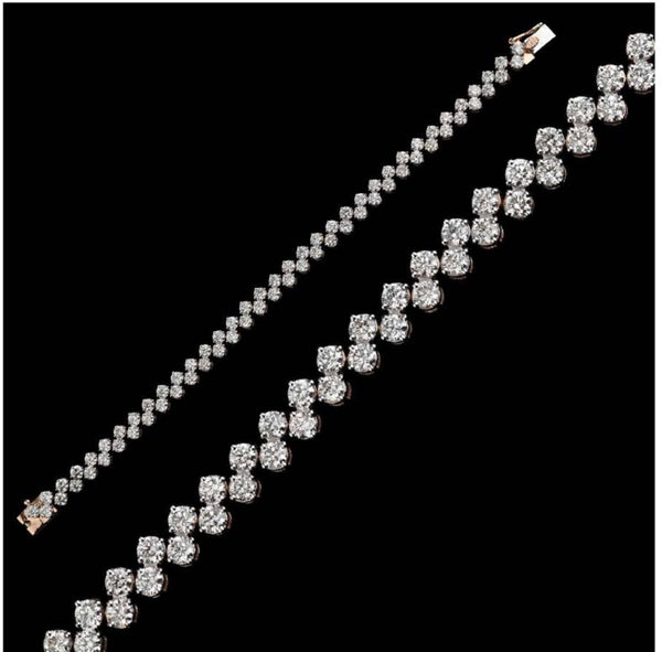 Cupira Cupira Infinity Diamond Bracelet with lab-grown diamonds