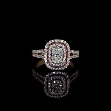 Cupira Cupira Floral Diamond Ring with lab-grown diamonds