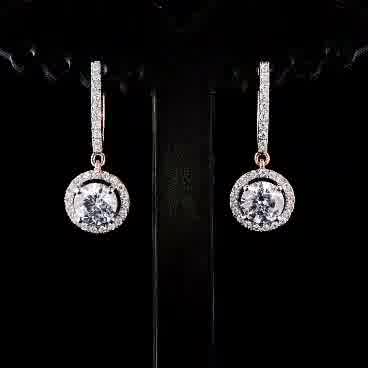 Cupira Cupira Chandelier Diamond Earrings with lab-grown diamonds