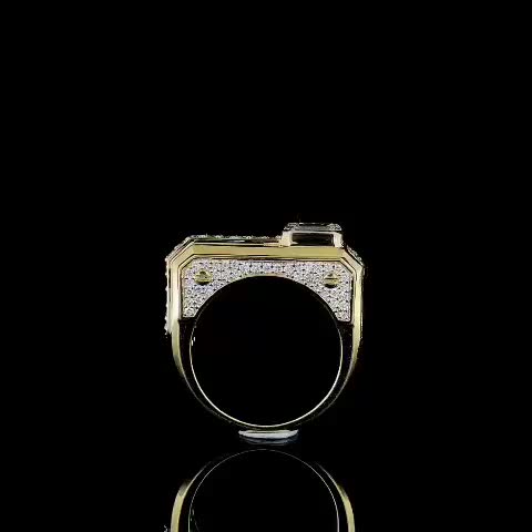 Cupira Cupira Cushion Cut Diamond Ring with lab-grown diamonds