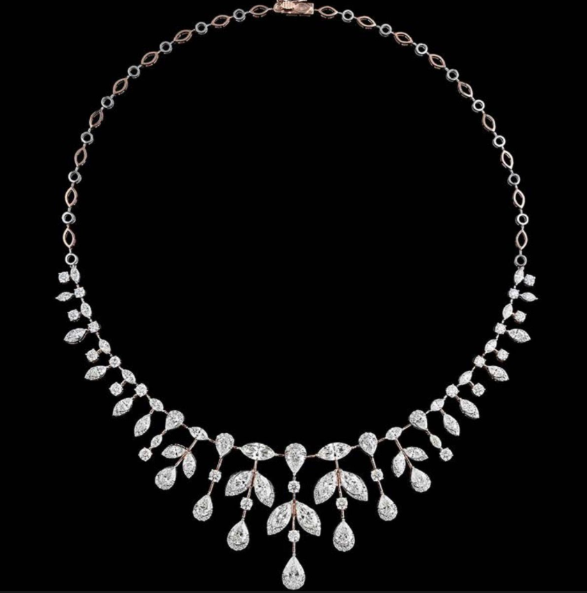 Cupira Cupira Cluster Diamond Necklace with lab-grown diamonds