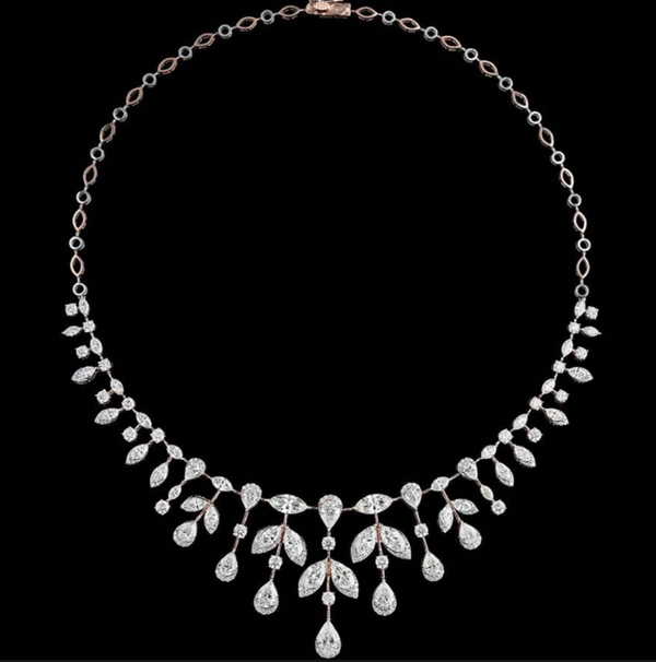 Cupira Cupira Cluster Diamond Necklace with lab-grown diamonds