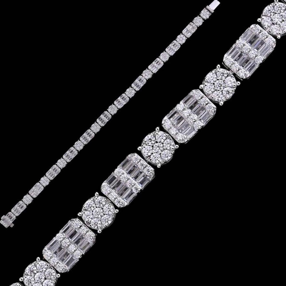 Cupira Cupira Princess Cut Diamond Bracelet with lab-grown diamonds