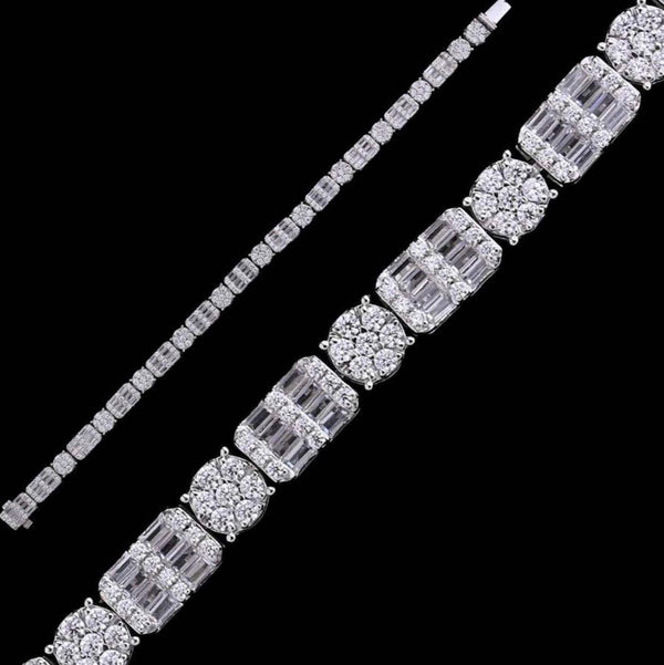 Cupira Cupira Princess Cut Diamond Bracelet with lab-grown diamonds