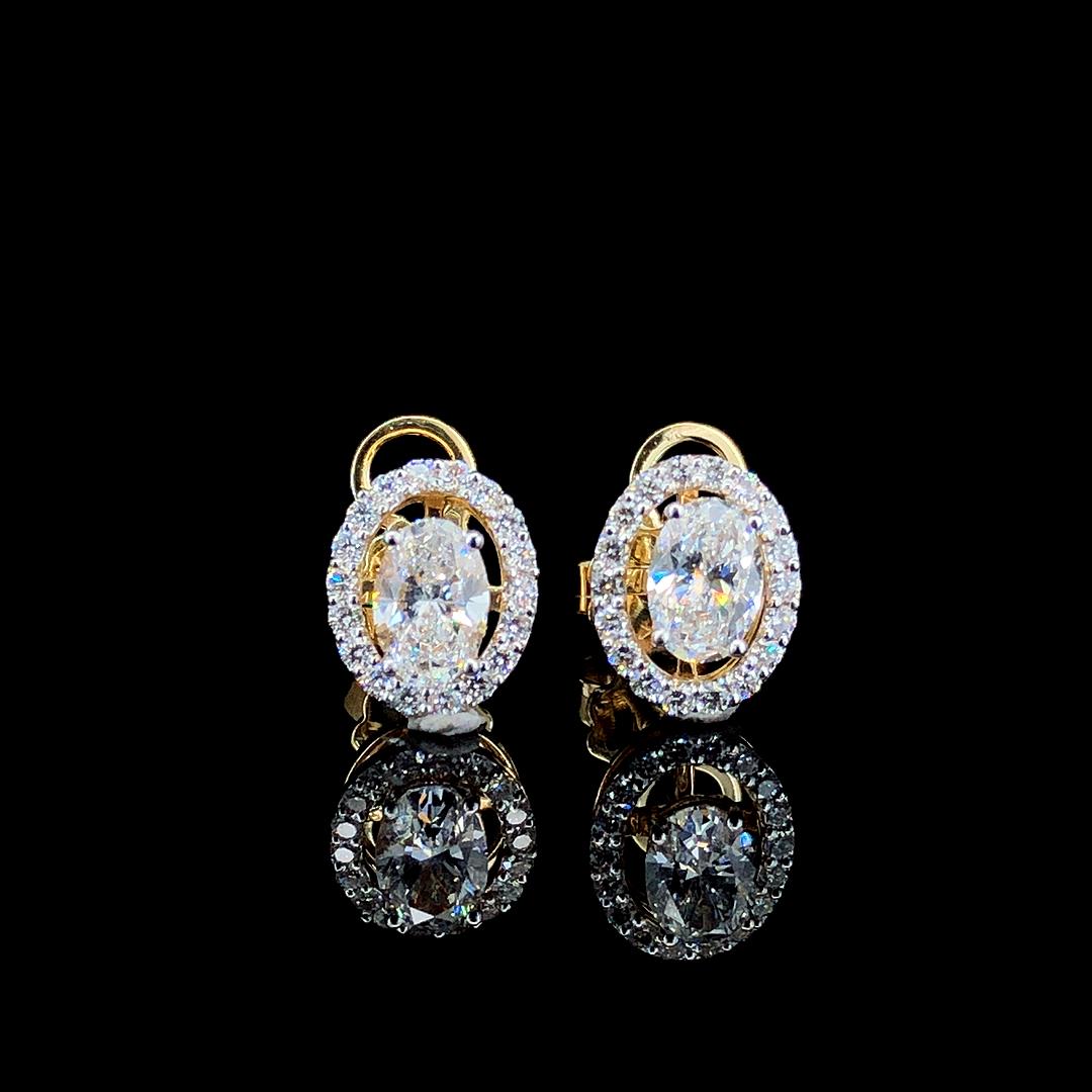 Cupira Cupira Split Shank Diamond Ring with lab-grown diamonds