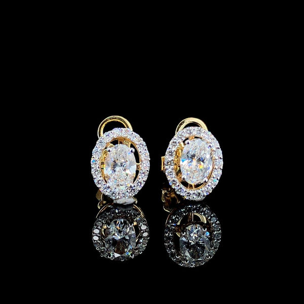 Cupira Cupira Split Shank Diamond Ring with lab-grown diamonds