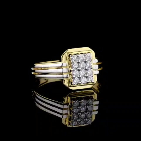 Cupira Cupira Vintage Halo Ring with lab-grown diamonds