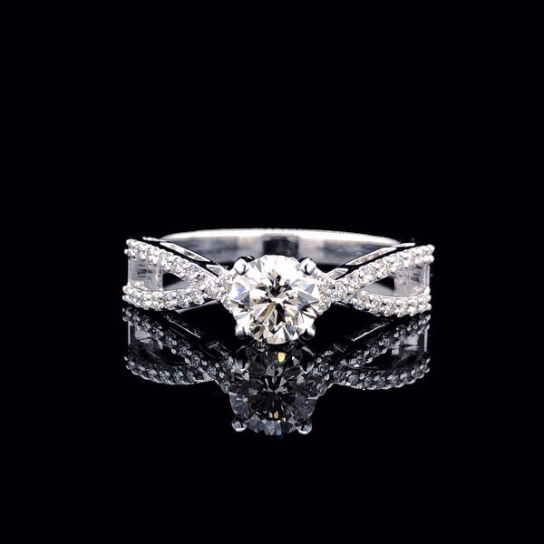 Cupira Cupira Pear Shape Diamond Ring with lab-grown diamonds