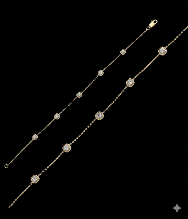 Cupira Cupira Snowflake Diamond Bracelet with lab-grown diamonds
