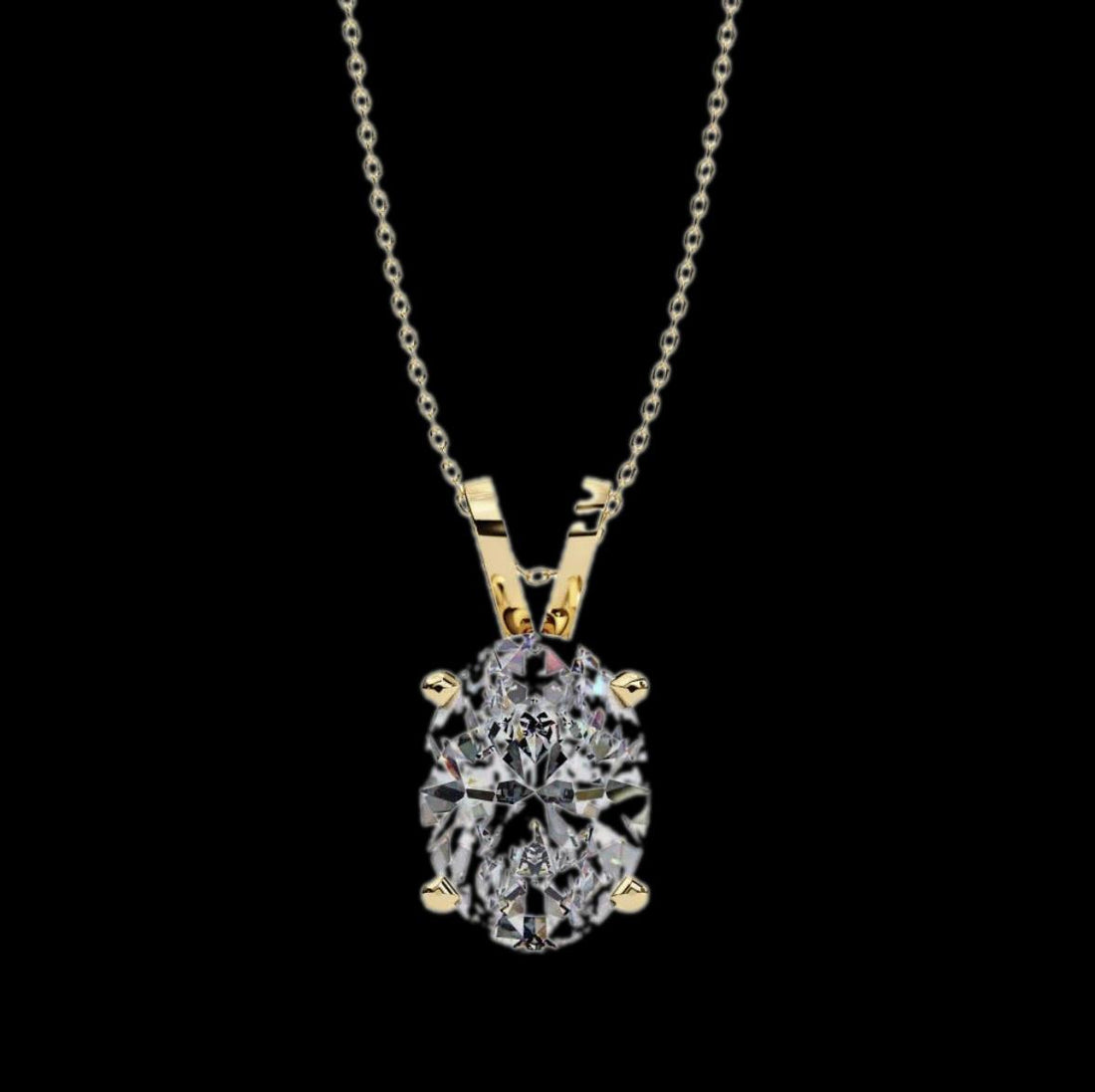Cupira Cupira Halo Diamond Pendant with lab-grown diamonds