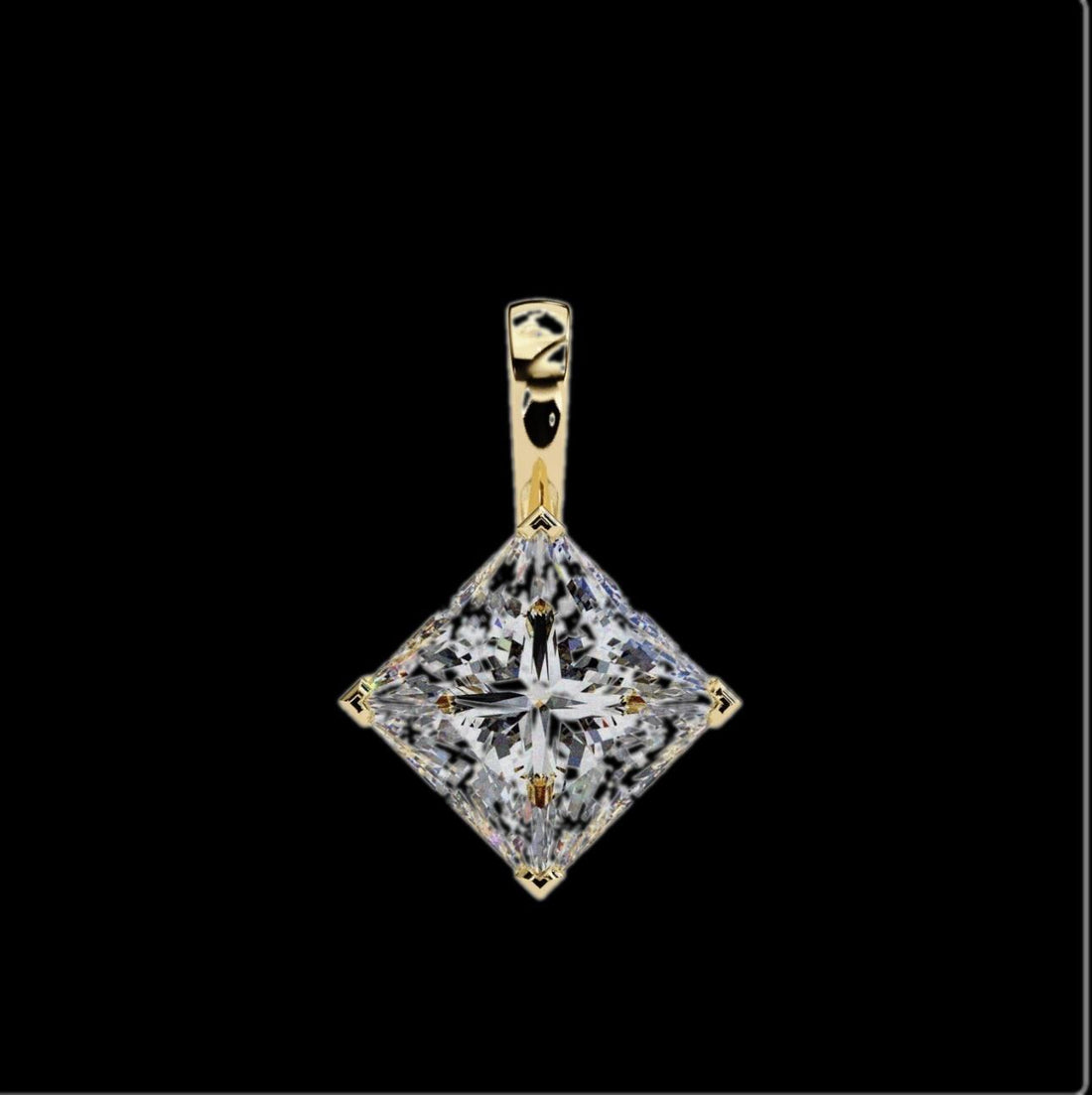 Cupira Cupira Pavé Diamond Pendant with lab-grown diamonds