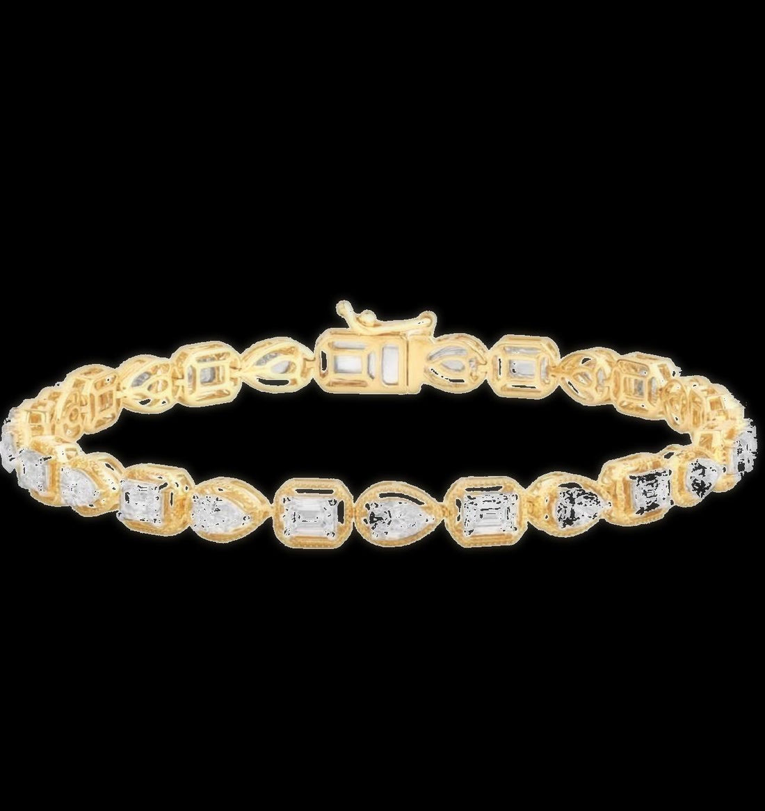 Cupira Cupira Radiant Cut Diamond Bracelet with lab-grown diamonds
