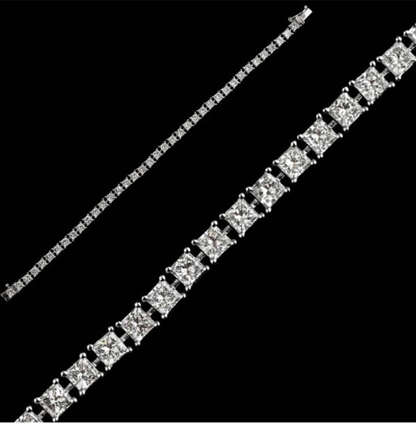 Cupira Cupira Criss-Cross Diamond Bracelet with lab-grown diamonds